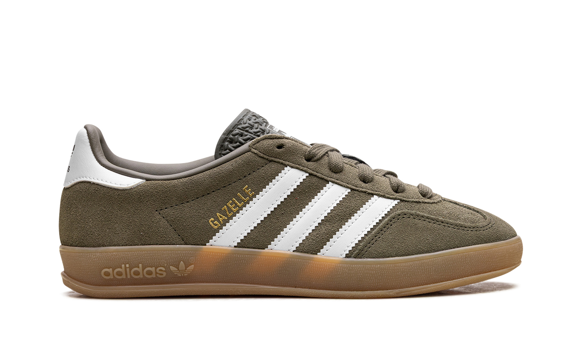 Gazelle Indoor "Olive Strata Cloud White Gum" - 6