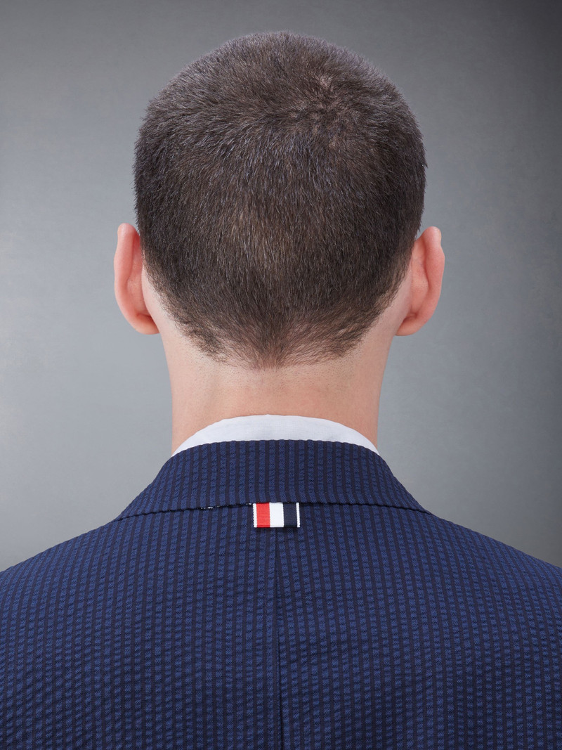 Wool Seersucker Patch Pocket Sport Coat 4