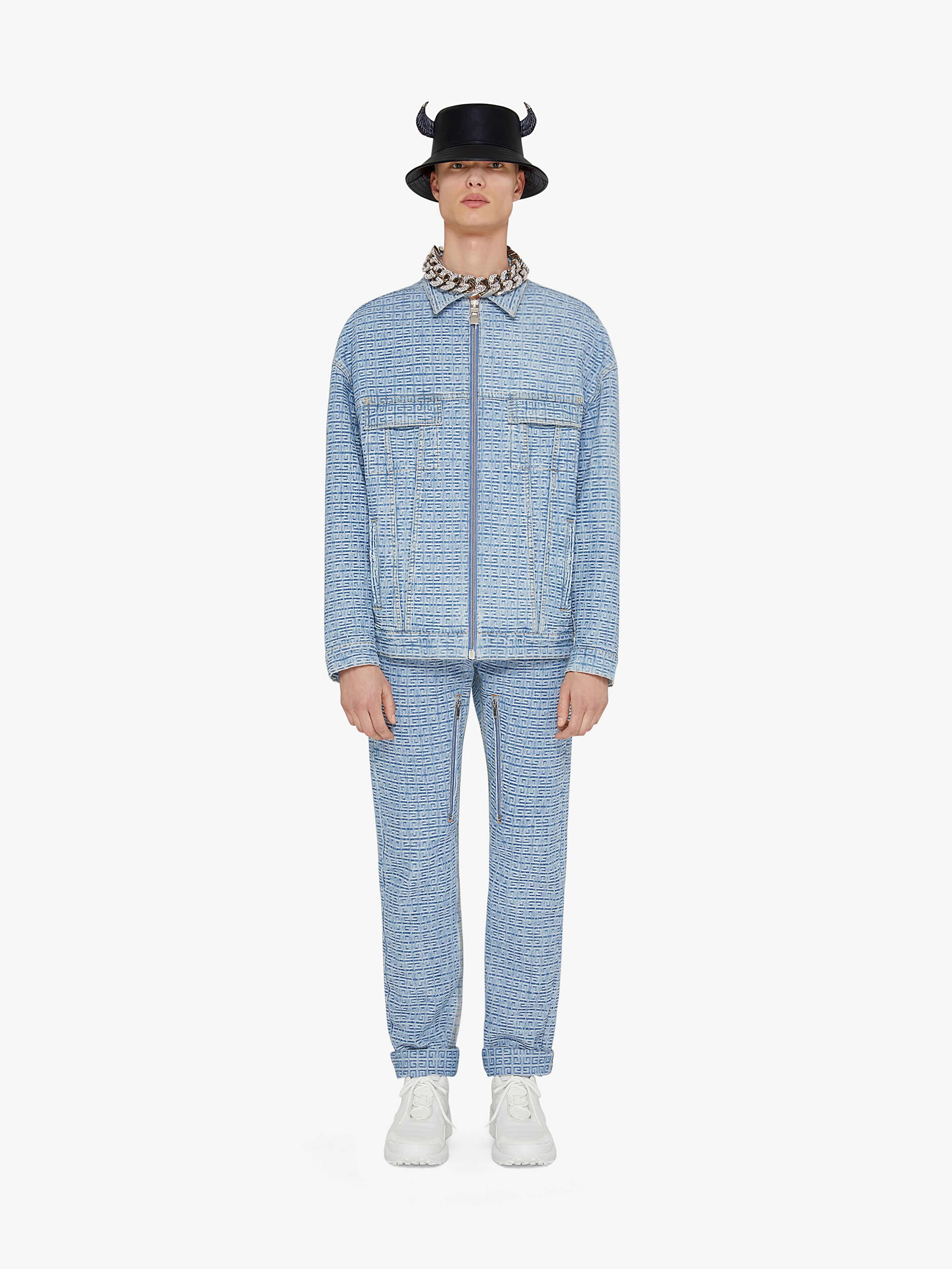 OVERSIZED JACKET IN 4G DENIM - 2