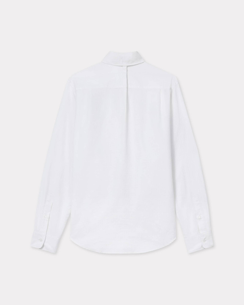 KENZO 'KENZO Weave' jacquard slim shirt outlook