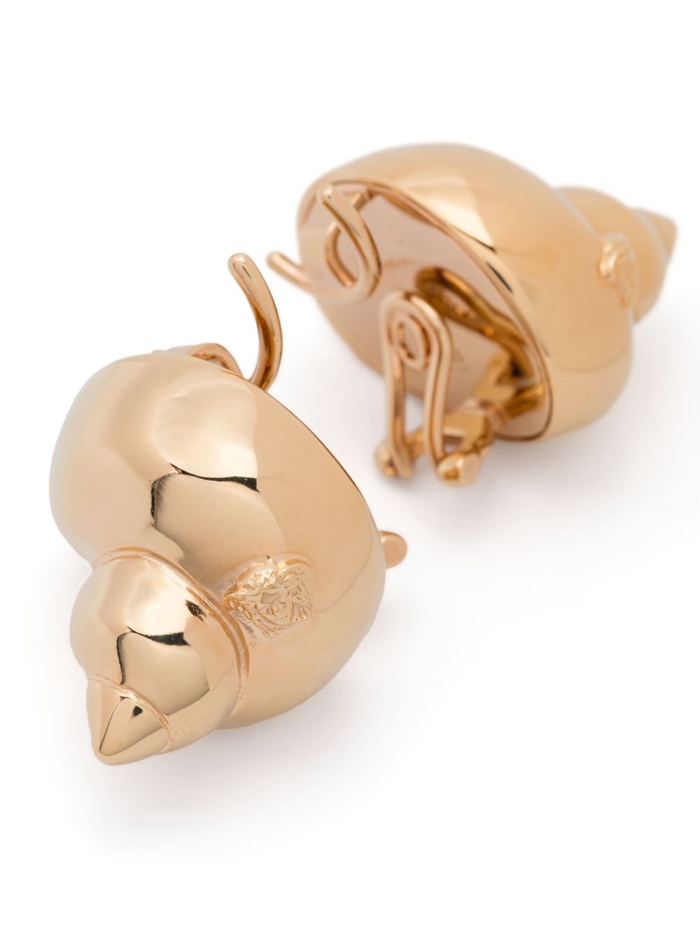 seashell clip-on earrings - 3