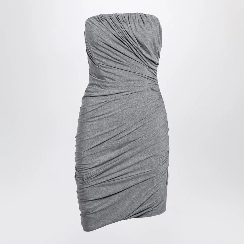 The Attico THE ATTICO DRAPED MINI DRESS - 1