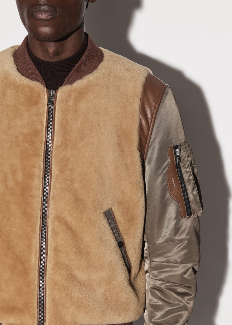 SHEARLING BOMBER JACKET 7