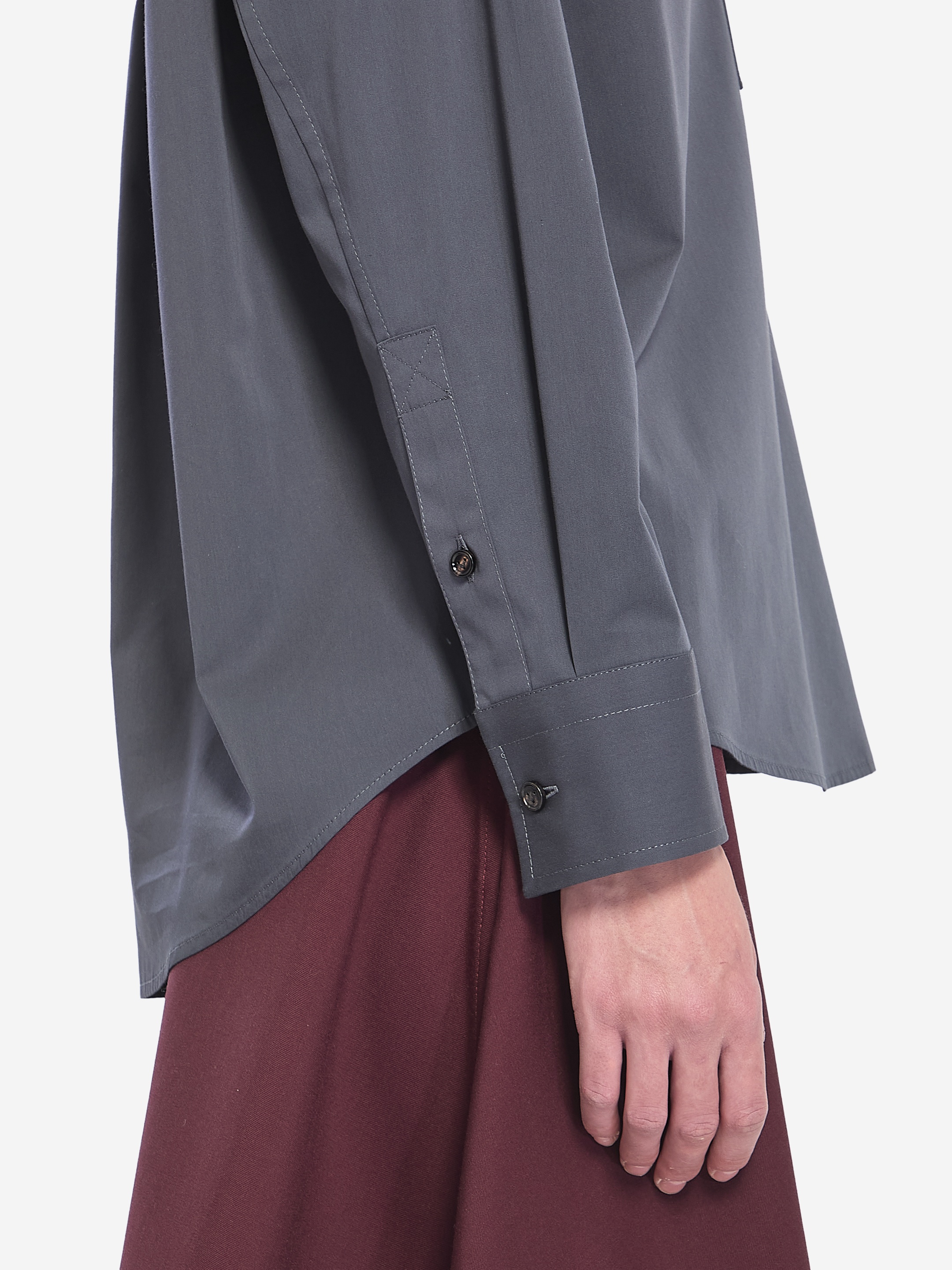 Cotton and silk shirt - 4