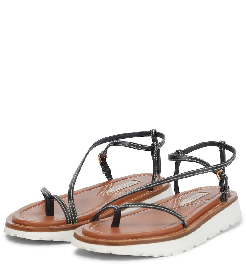 Leather sandals 5