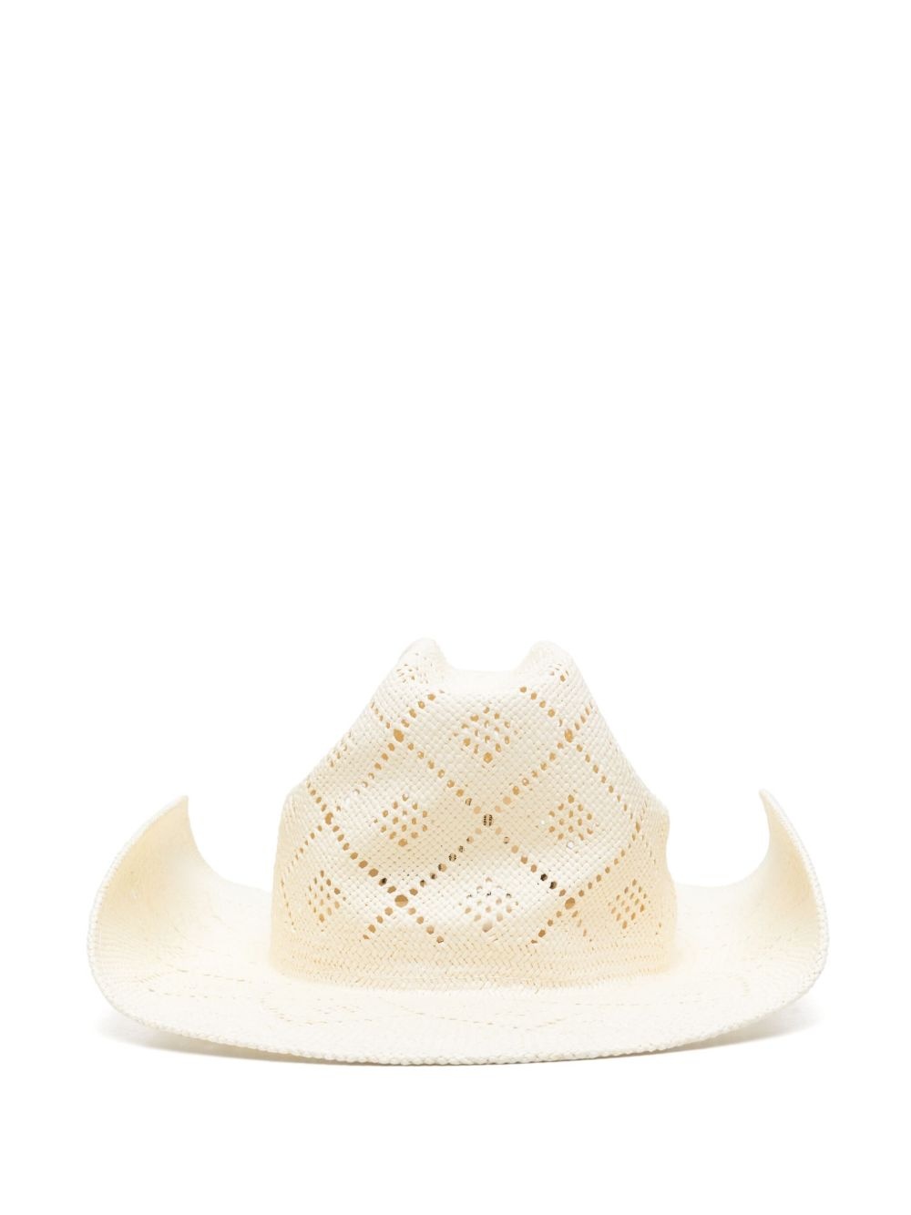 cut-out-detail Cowboy hat - 2