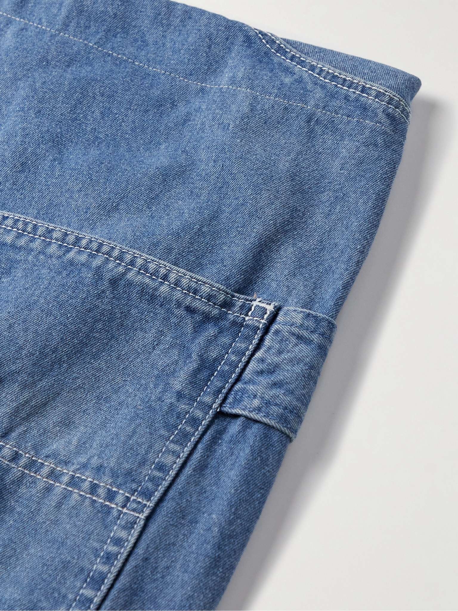 Gees B Tapered Appliquéd Jeans - 5