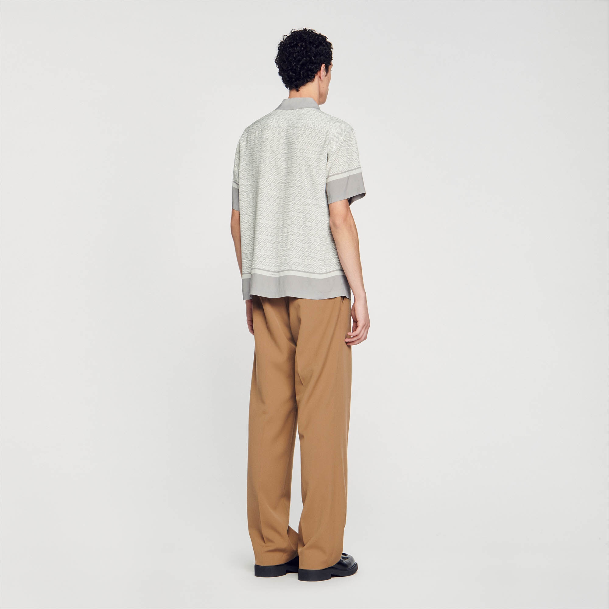 SHORT-SLEEVED PATTERNED SHIRT - 6