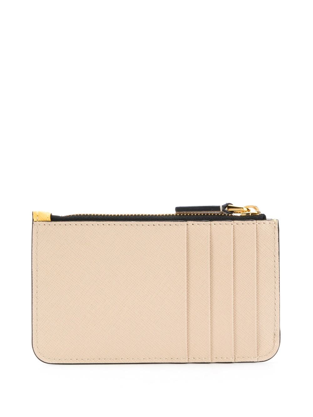 colour-block zipped wallet - 2