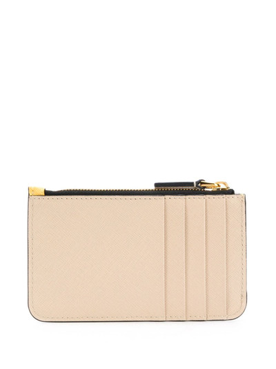 Marni colour-block zipped wallet outlook