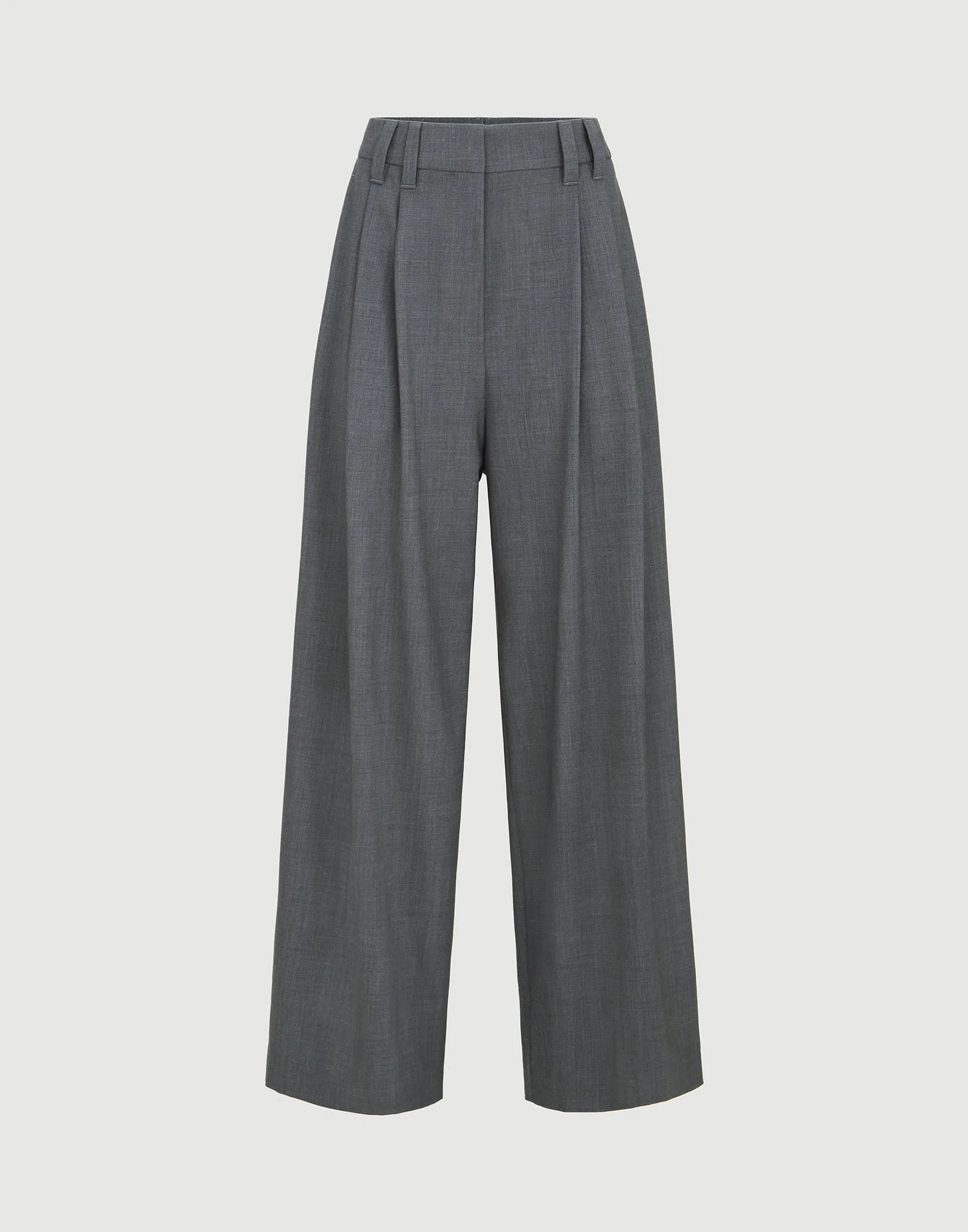 Tropical luxury wool tailored trousers with monili - 1