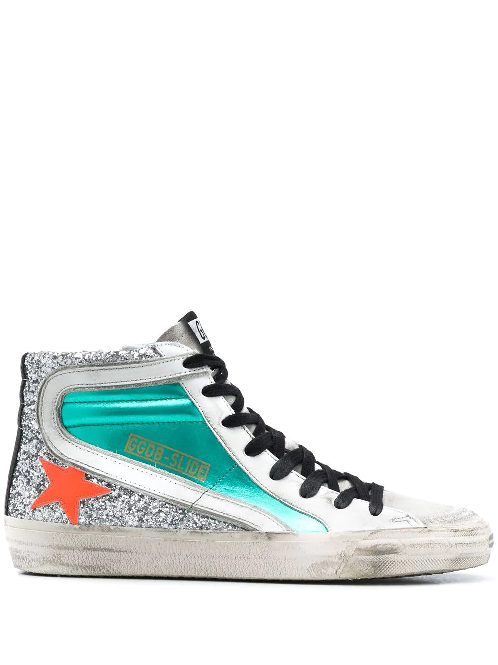 Slide high-top sneakers - 1