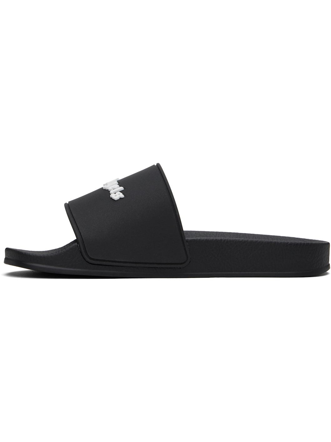 Black Logo Pool Slides - 3