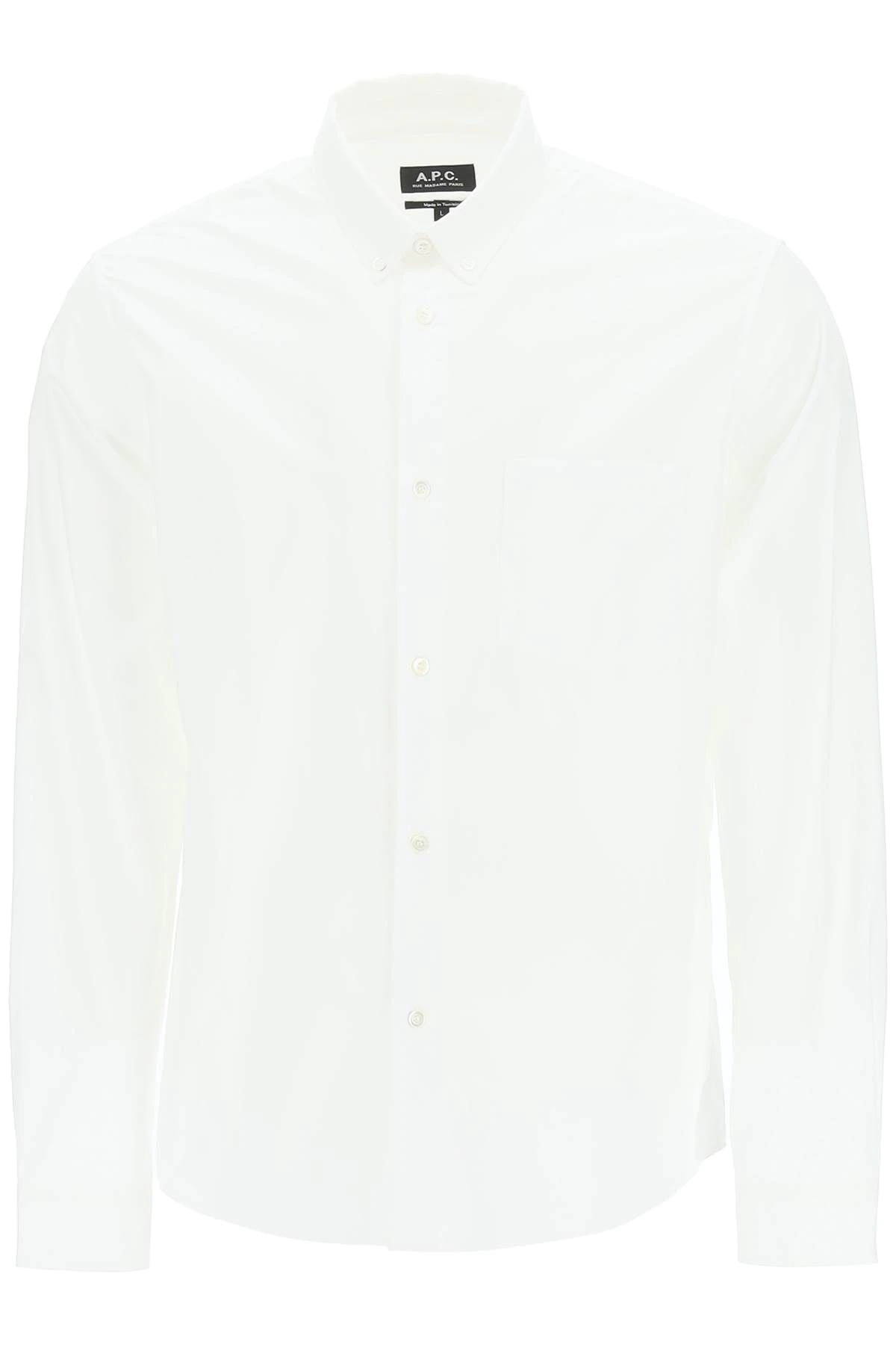 COTTON POPLIN RICHIE SHIRT - 1