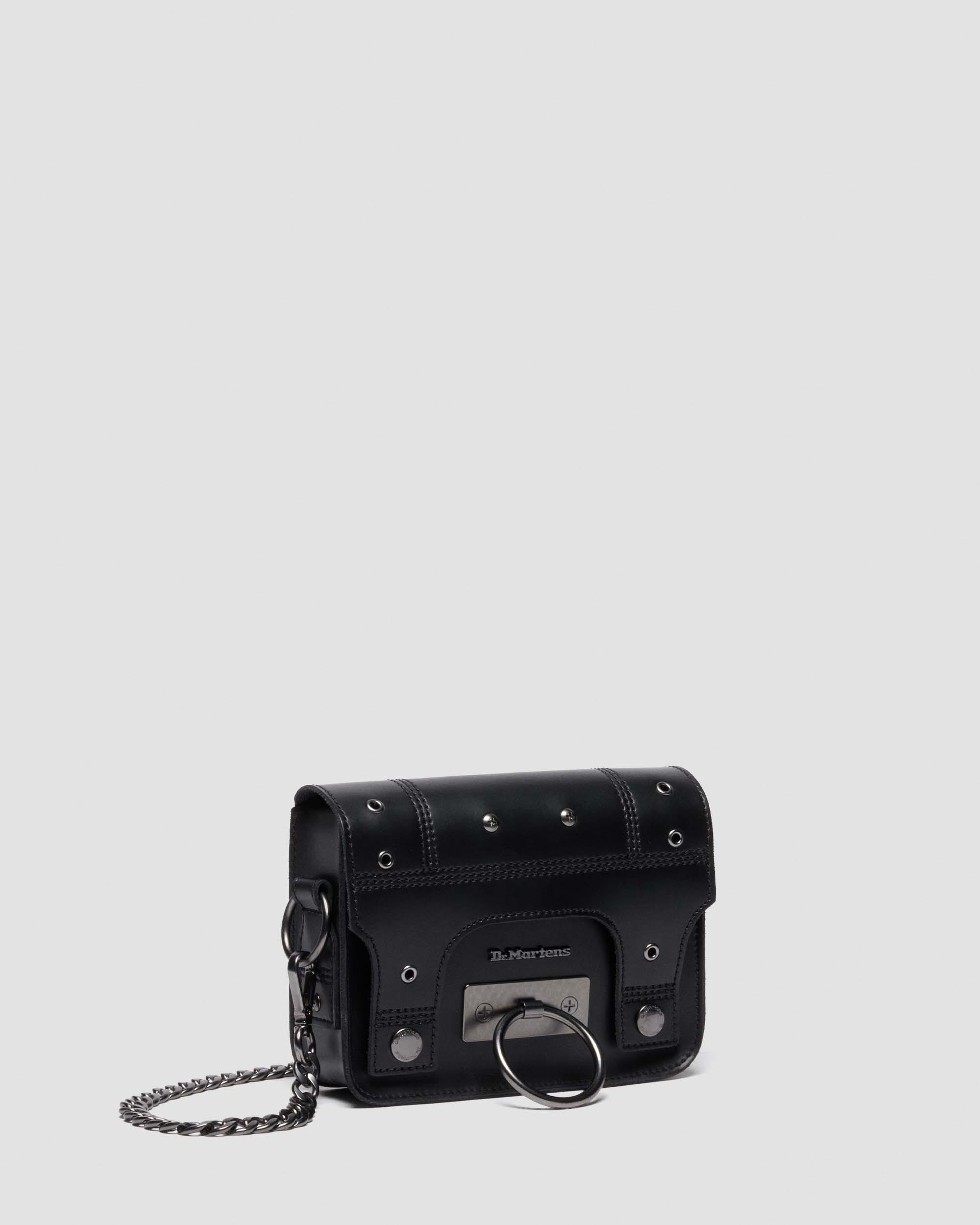 7 INCH SATCHEL HARNESS LEATHER SATCHEL - 6