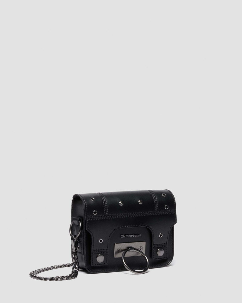 7 INCH SATCHEL HARNESS LEATHER SATCHEL 6