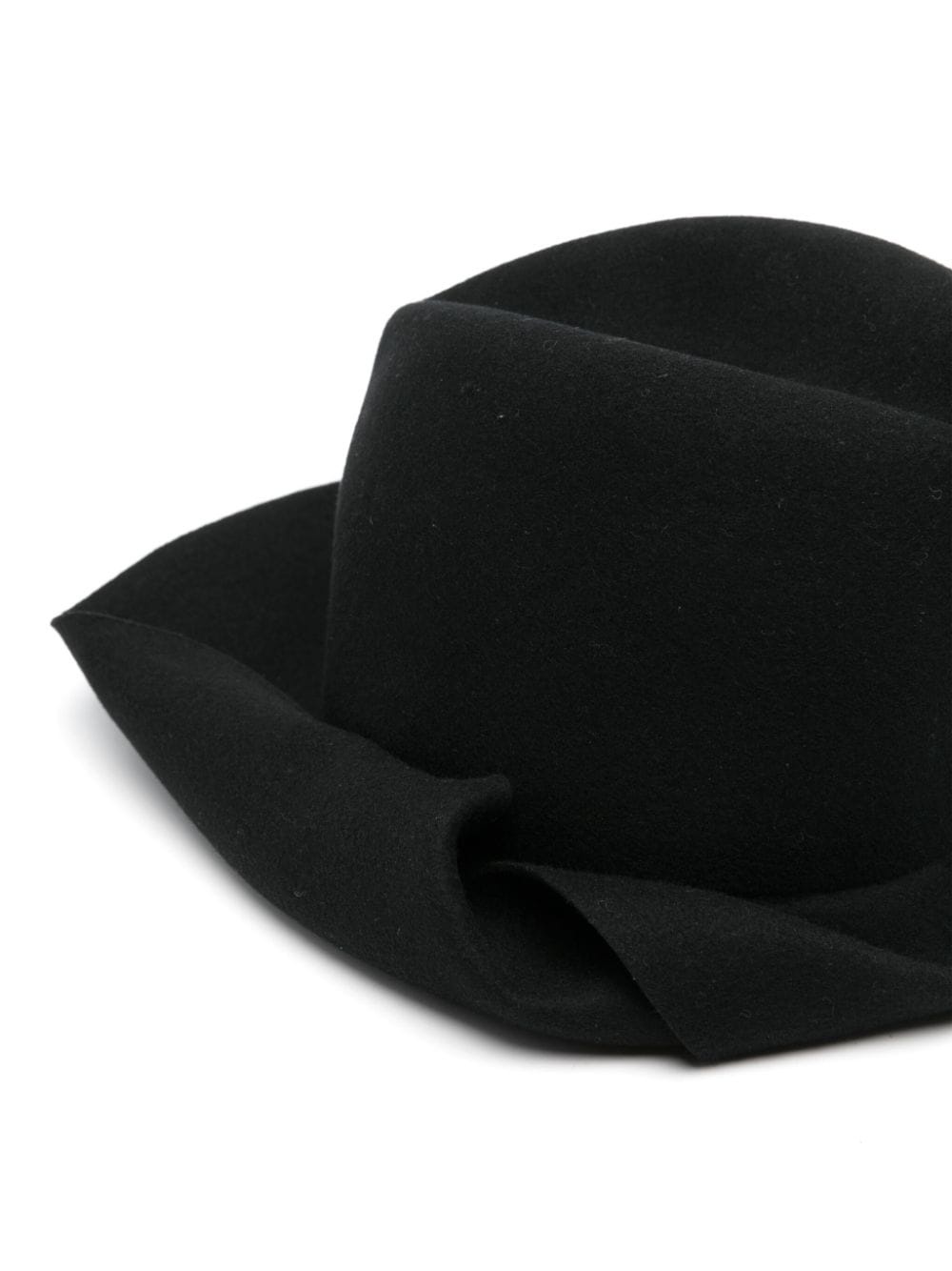 rolled-brim hat - 2