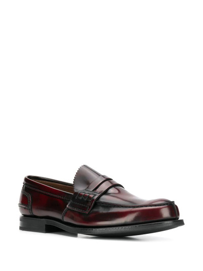 Church's pinked Tundbridge loafers outlook