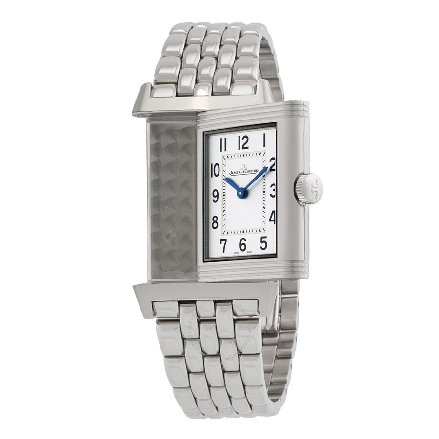 Jaeger LeCoultre Reverso Classic Quartz Silver Dial Ladies Watch Q2518140 - 4