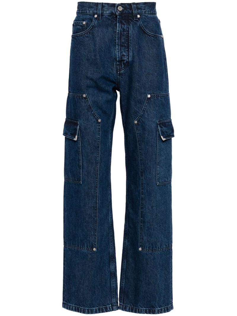 Frame straight-leg cargo jeans 1