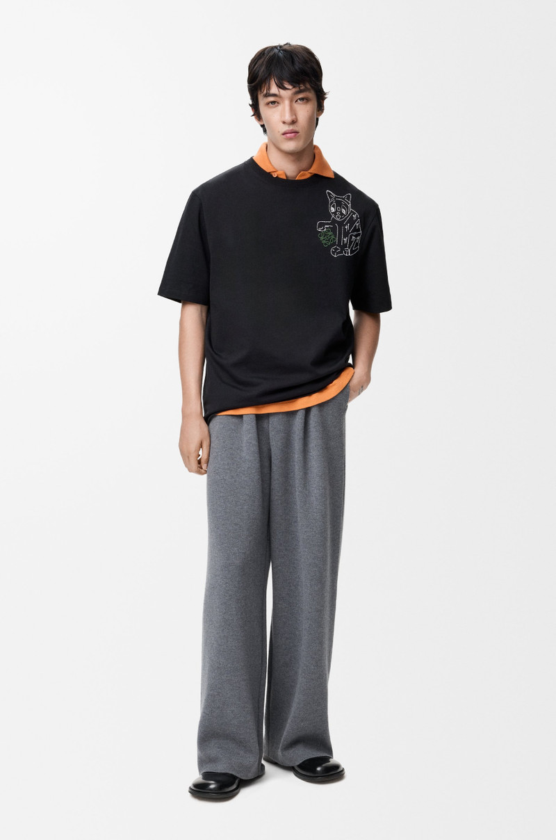 Loewe Loose fit T-shirt in cotton outlook