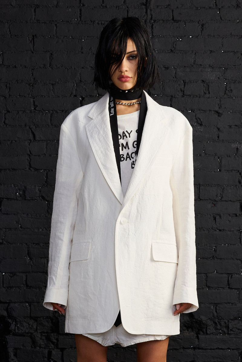 OVERSIZED RAGGED BLAZER 3