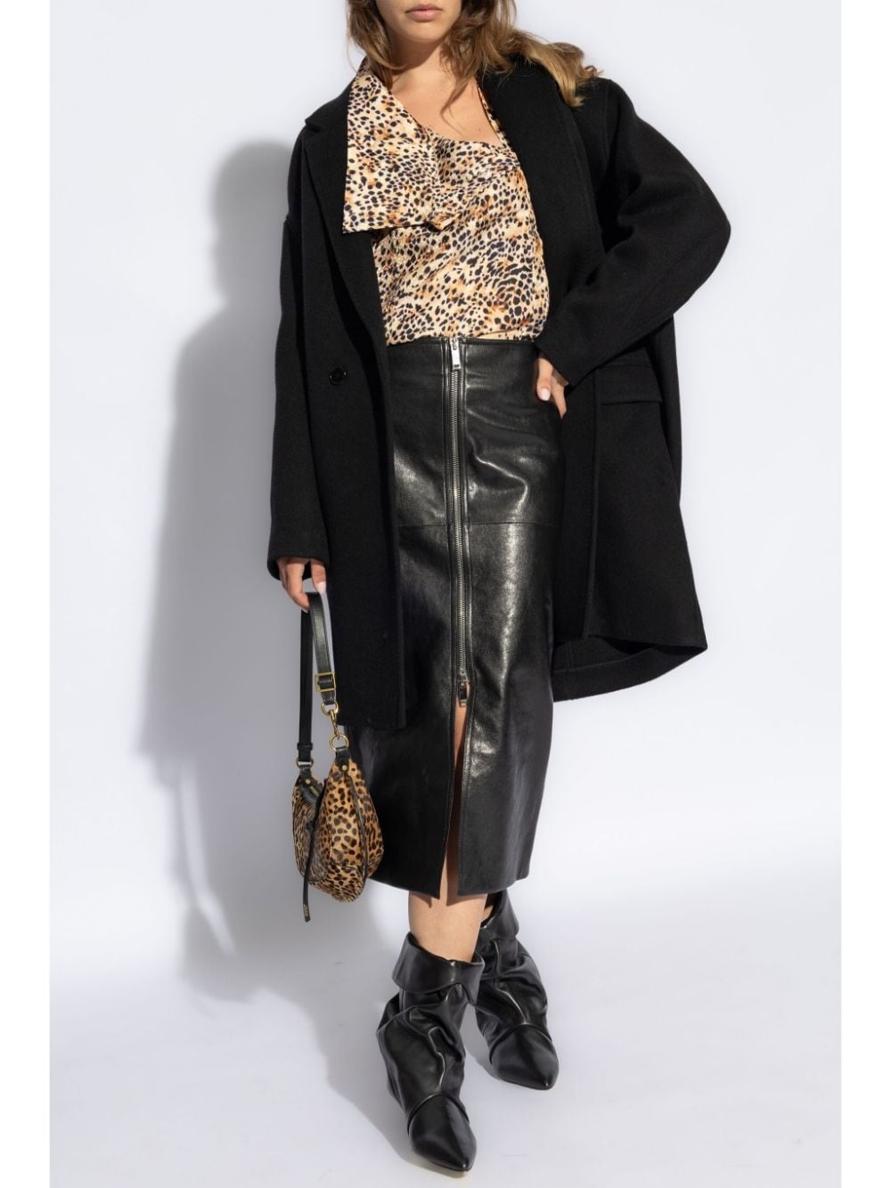 Efegozi double-breasted coat - 2