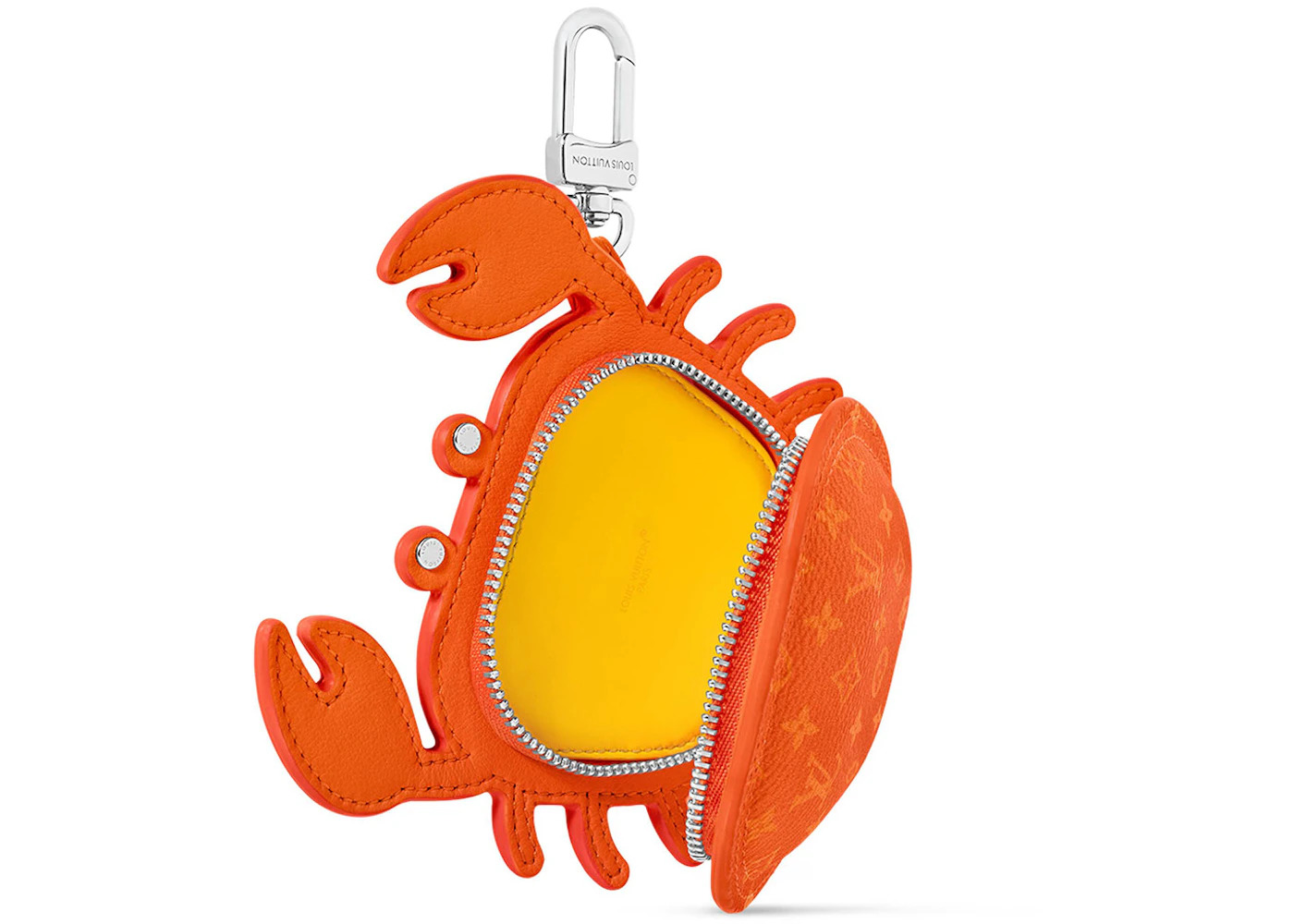 Louis Vuitton LV Crab Bag Charm Orange - 2