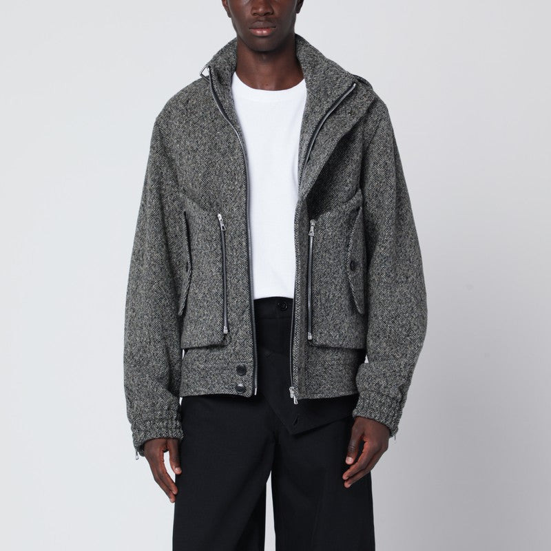 Dries Van Noten zip-up wool jacket - 1