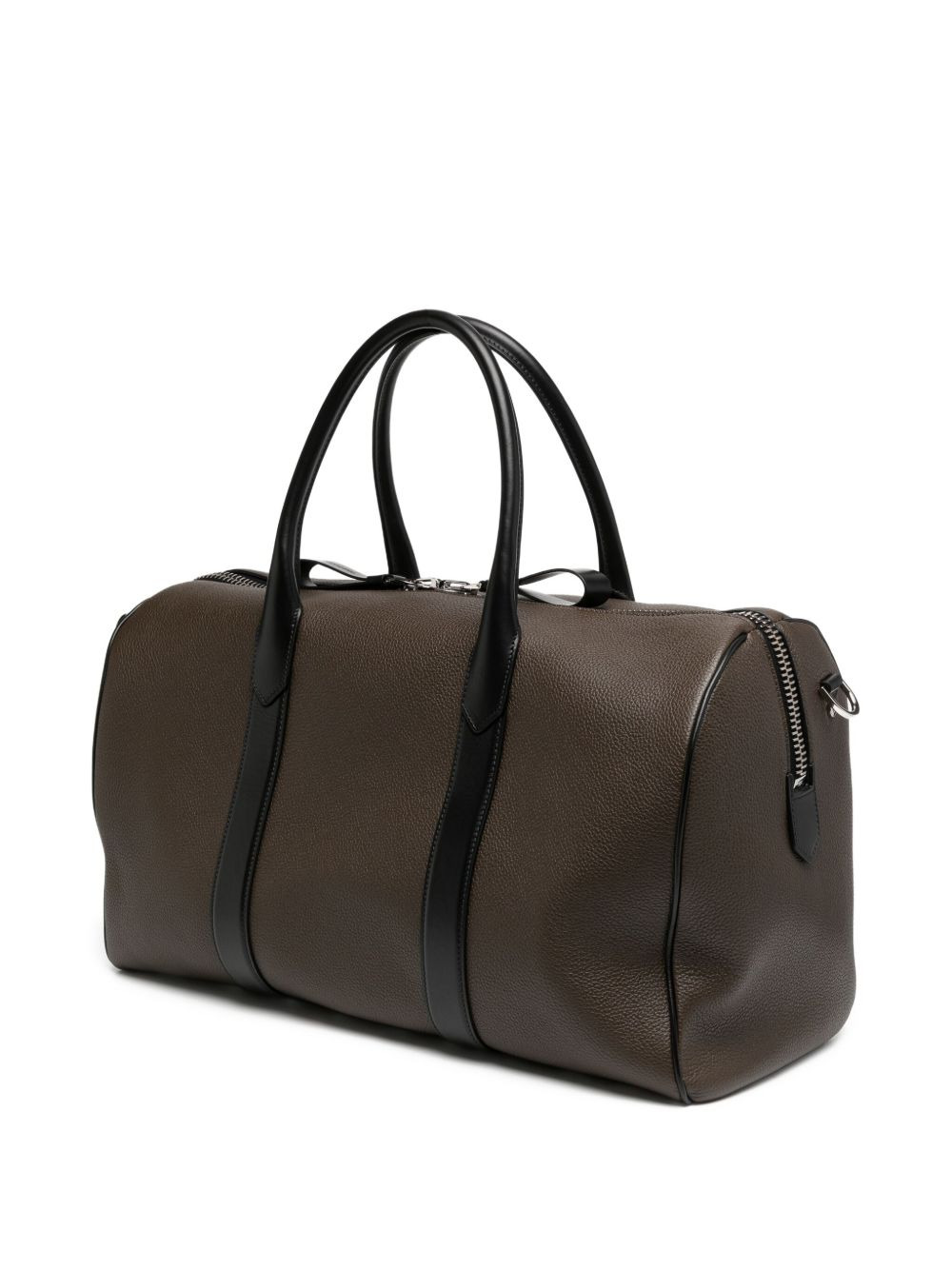 medium leather duffle bag - 2