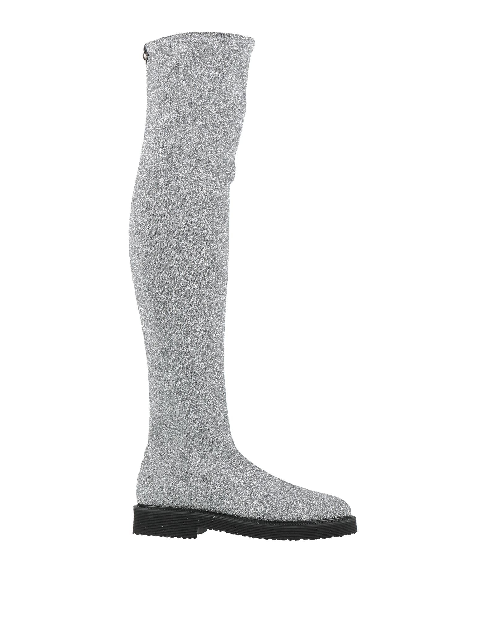 Silver Women's Boots - 1