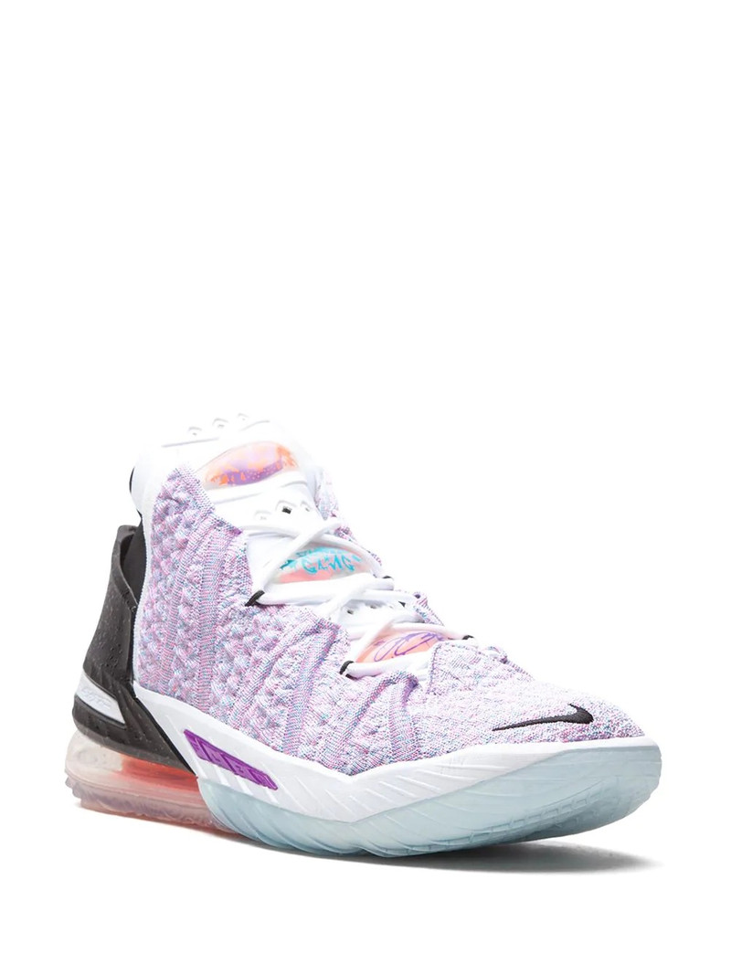 Nike LeBron 18 "Multicolor" sneakers outlook