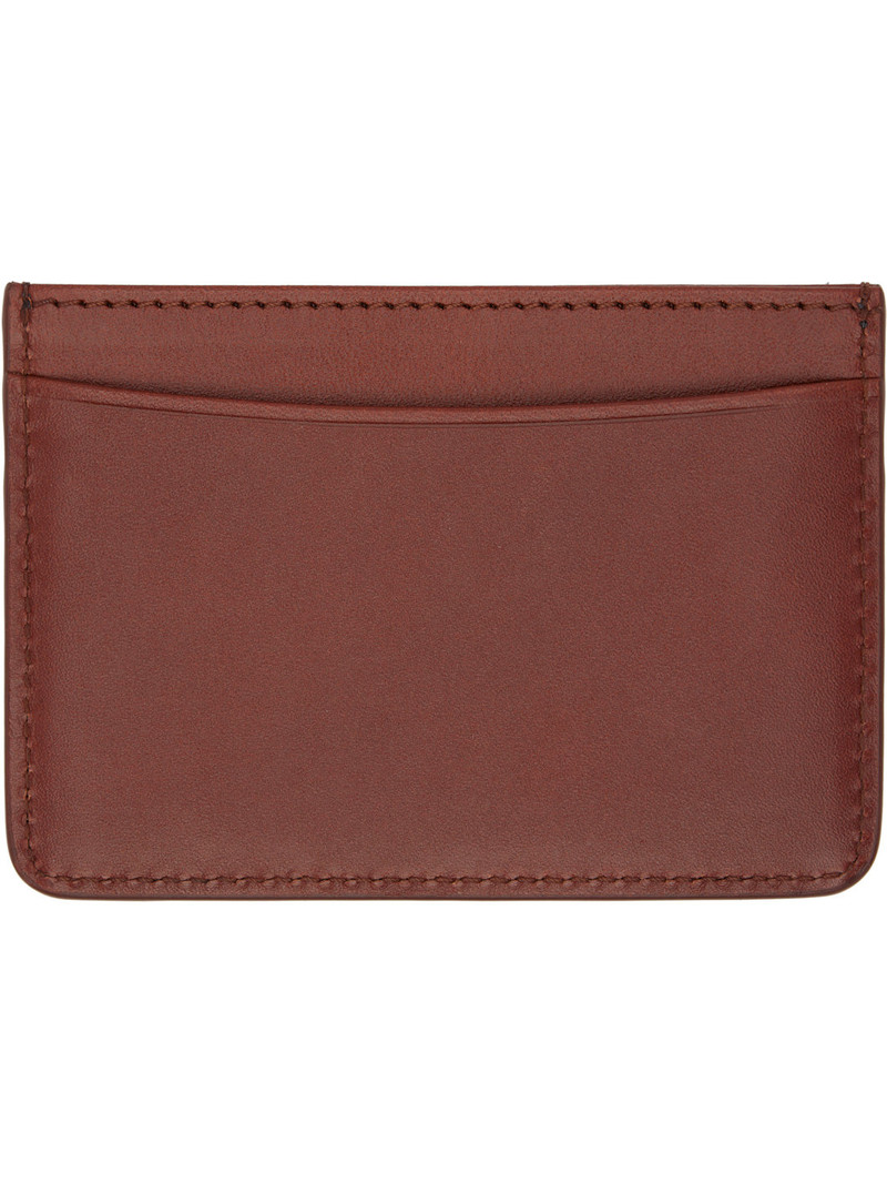 A.P.C. Brown André Card Holder outlook