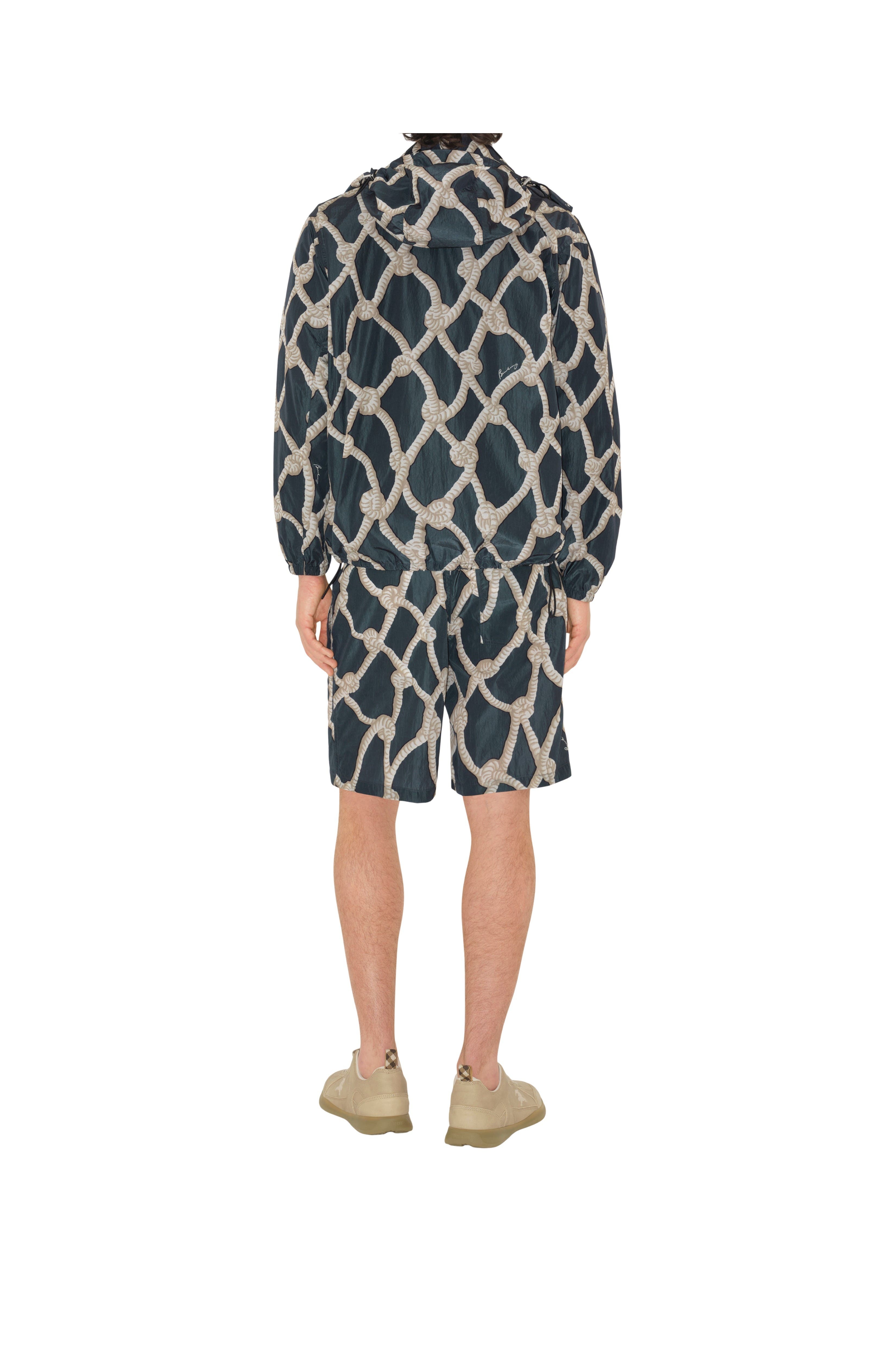 burberry Knot Nylon Jacket in Magnet at Nordstrom - 5