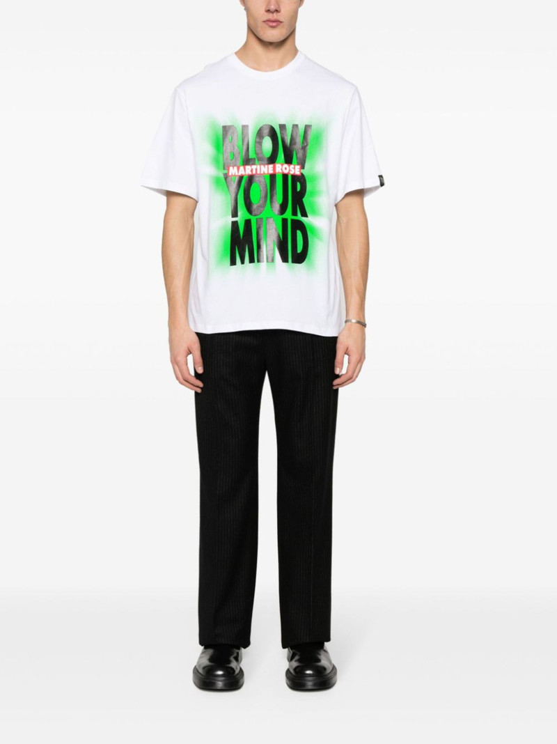 Martine Rose logo-print cotton T-shirt outlook
