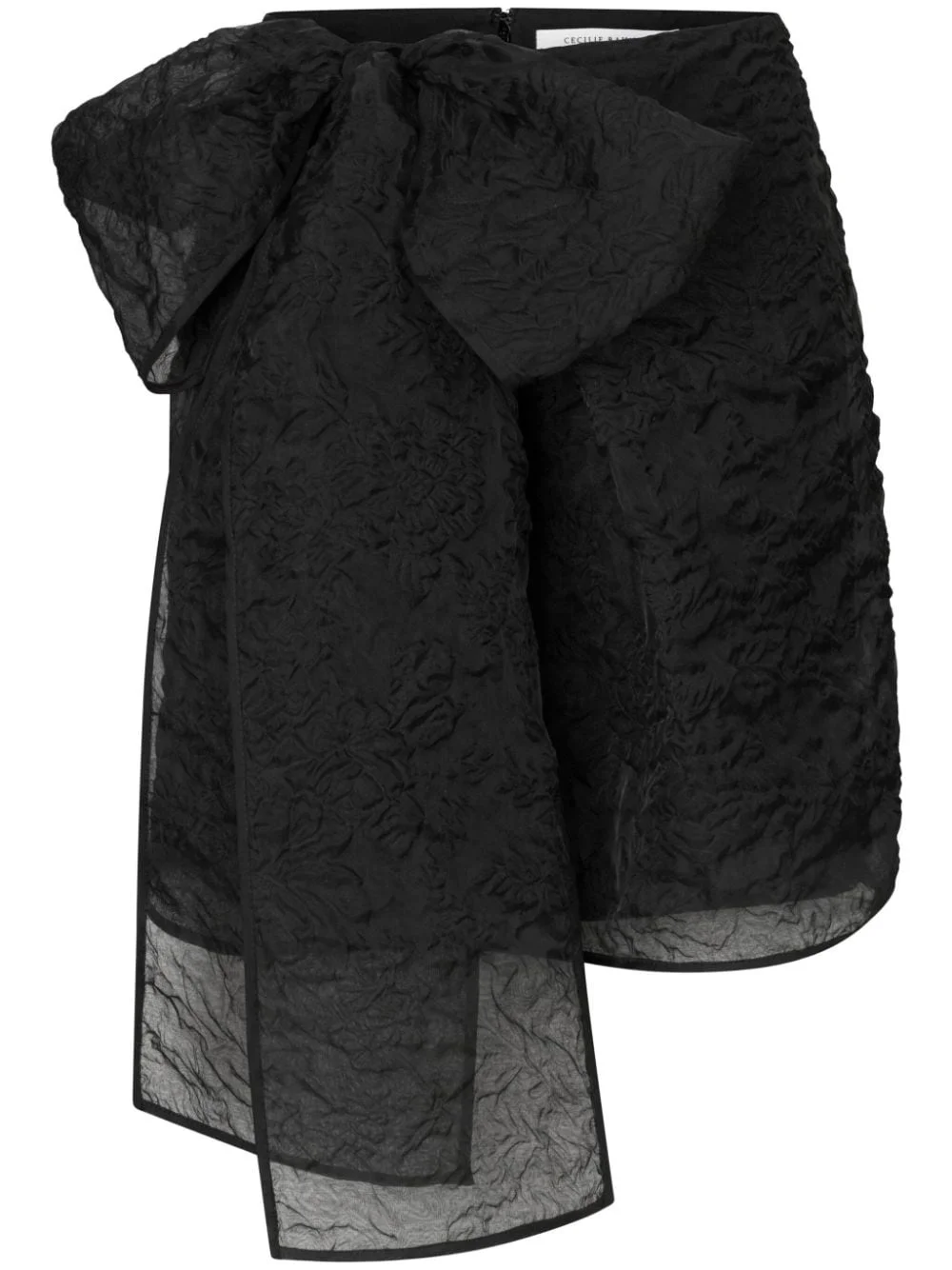 Gigi matelassé-effect skirt - 1