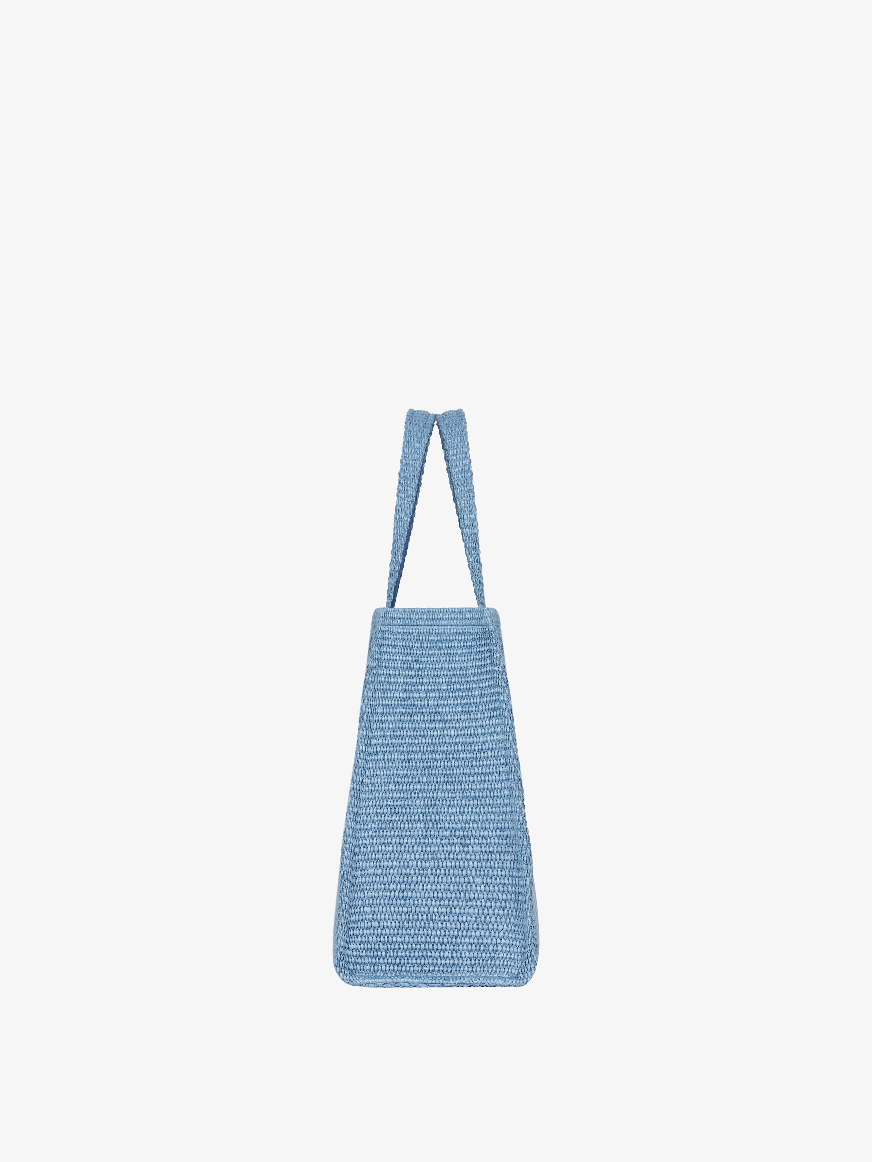 MEDIUM G-TOTE BAG IN RAFFIA - 3