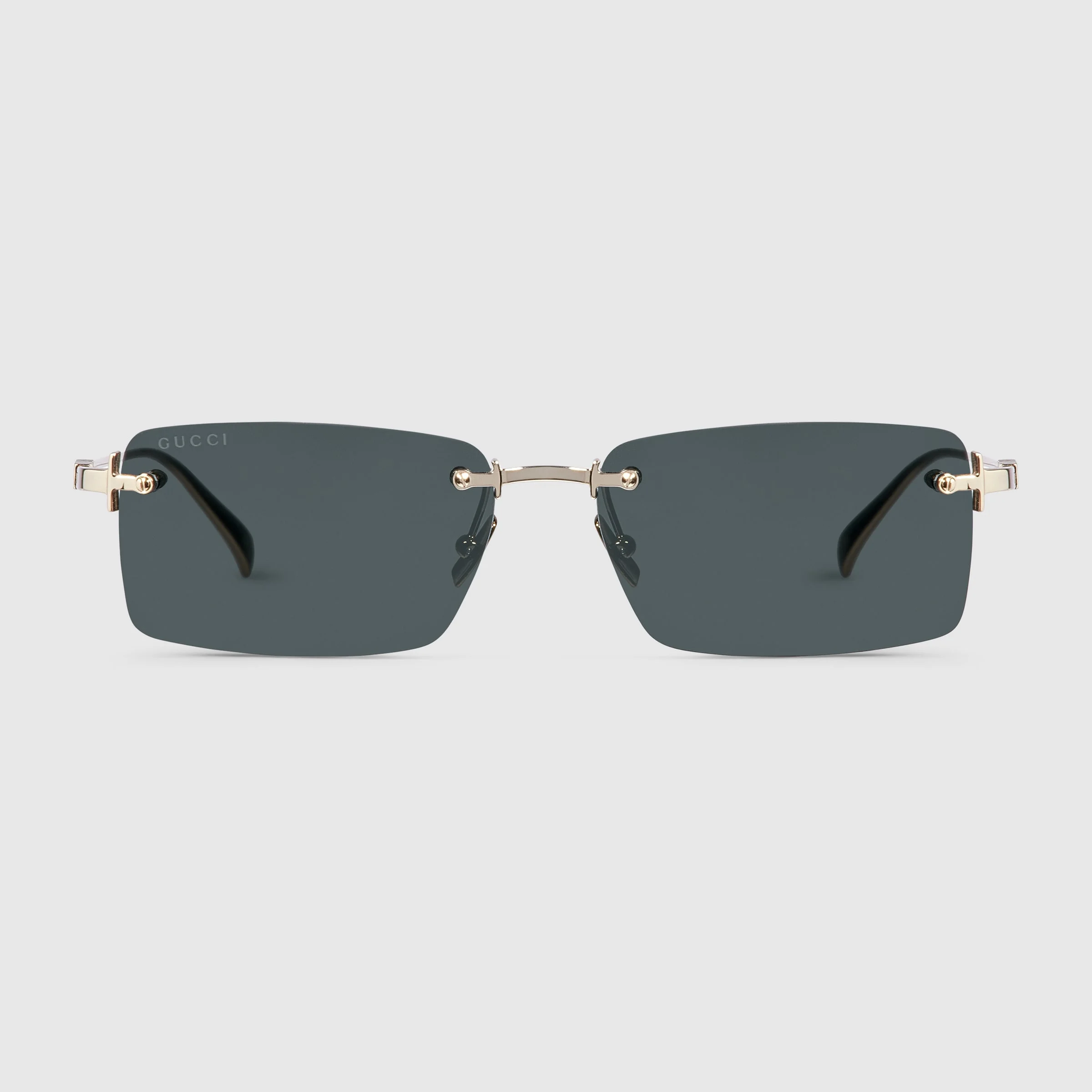Rectangular frame sunglasses - 1