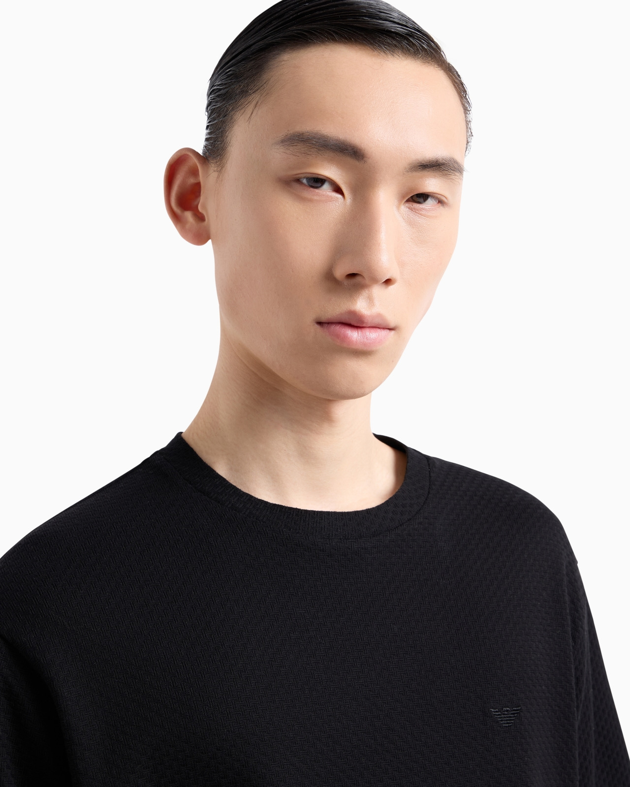 Jacquard jersey T-shirt - 5