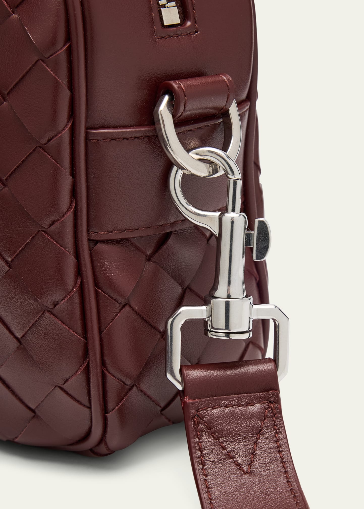 Men's Intrecciato Small Crossbody Bag - 5