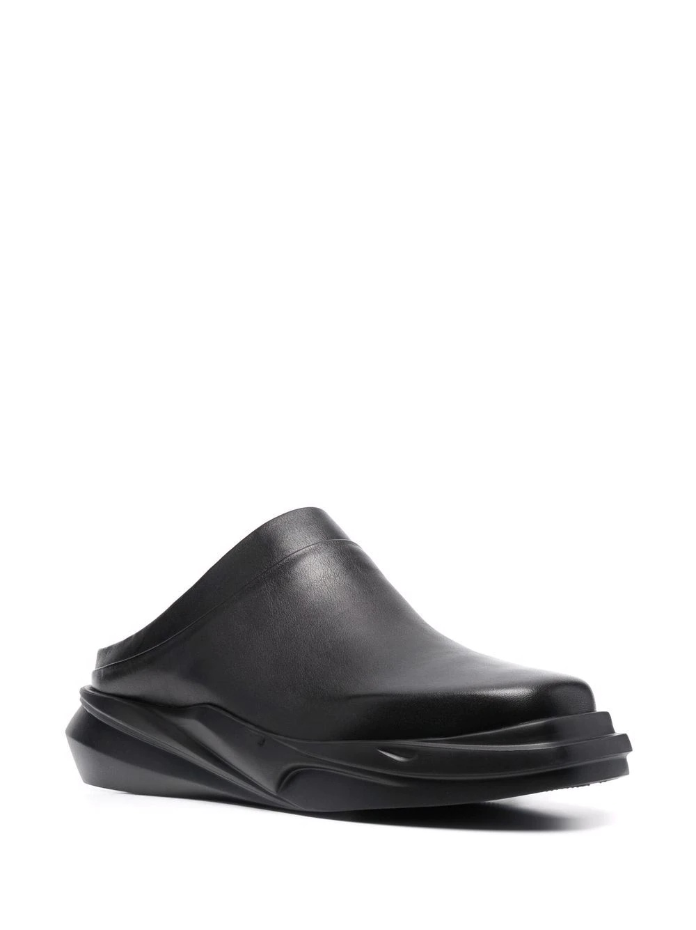 Mono leather mules - 2