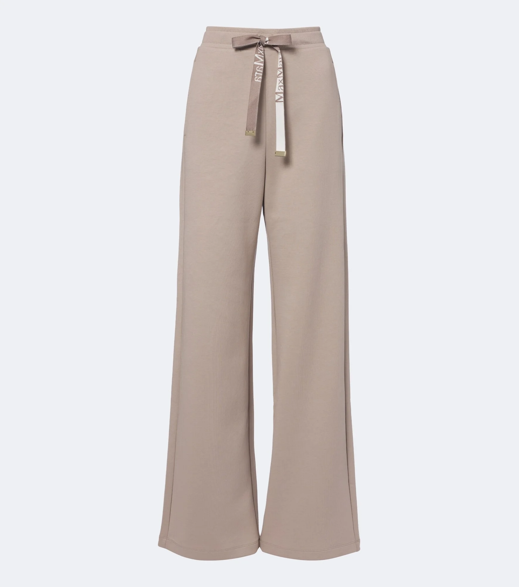 Cotton-blend jersey sweatpants - 1