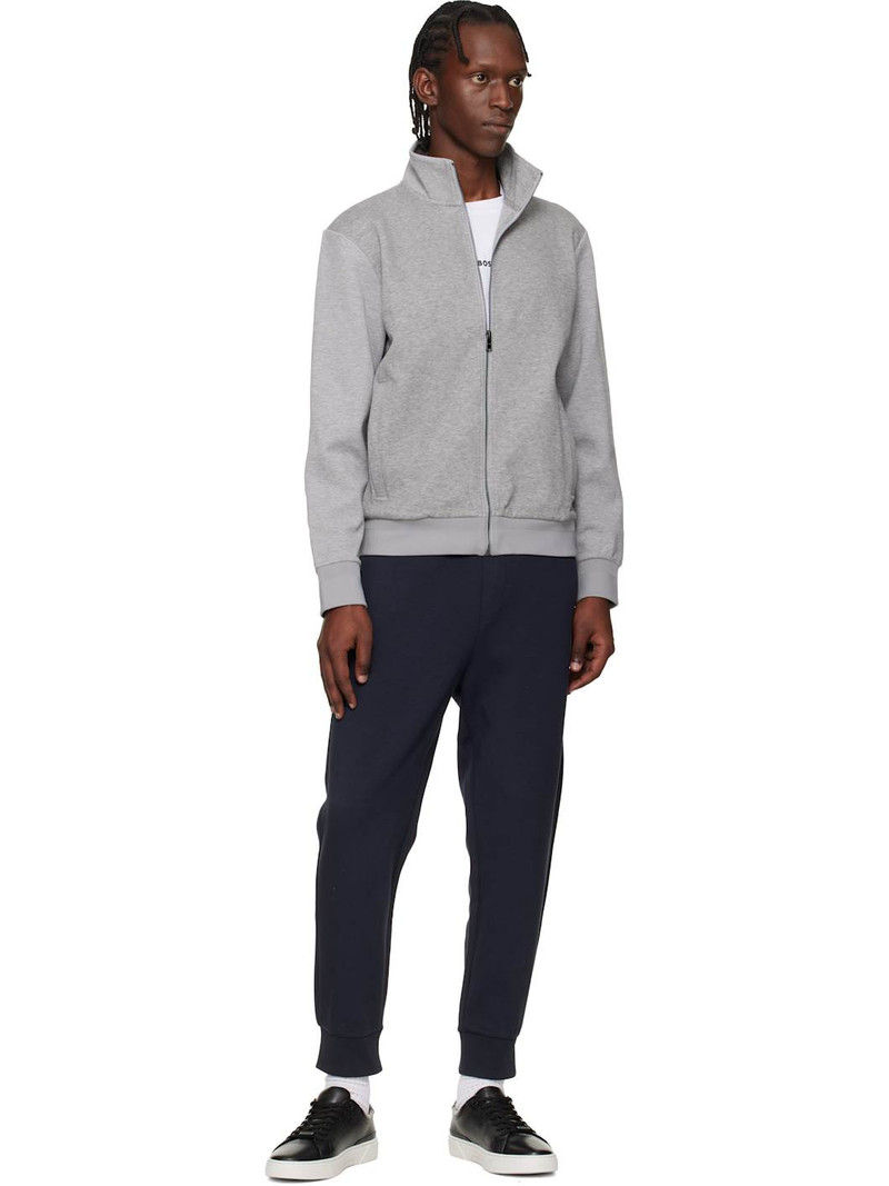 BOSS Black Leather Gary Sneakers outlook