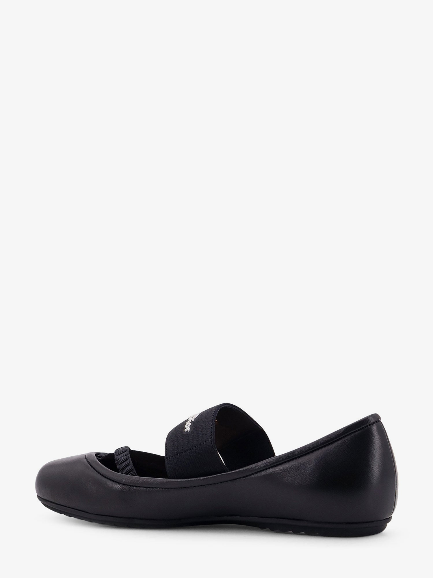 SHADE LEATHER BALLERINAS WITH ELASTIC BANDS - 3