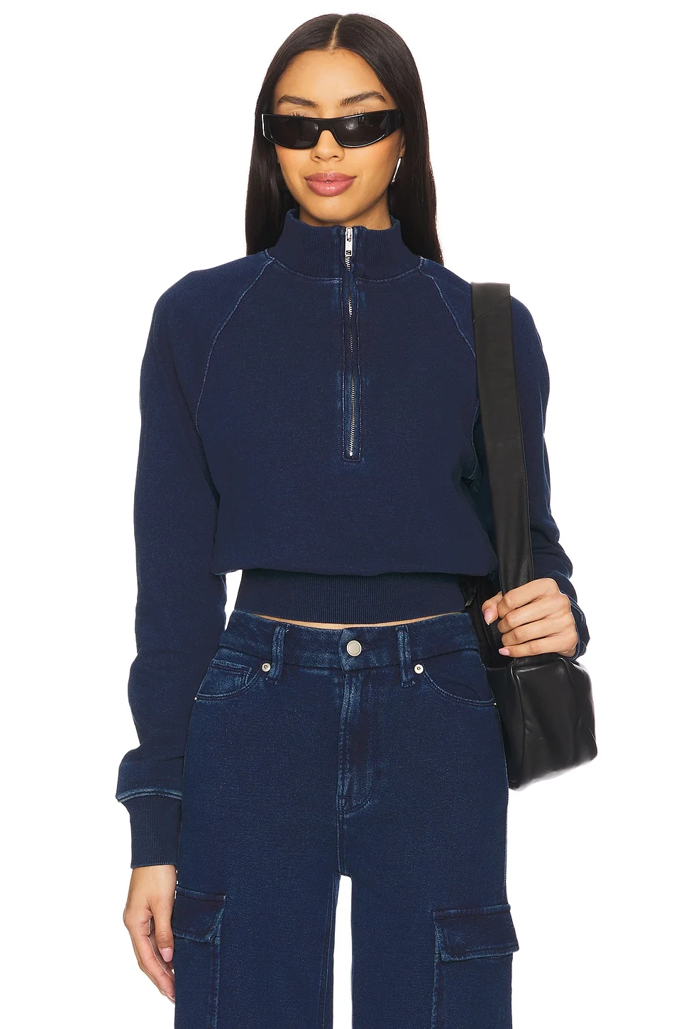 Jeanius Mock Zip Pullover - 1