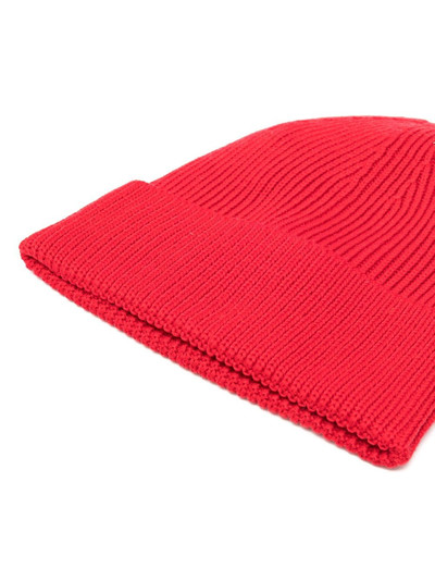 Y-3 ribbed-knit beanie outlook