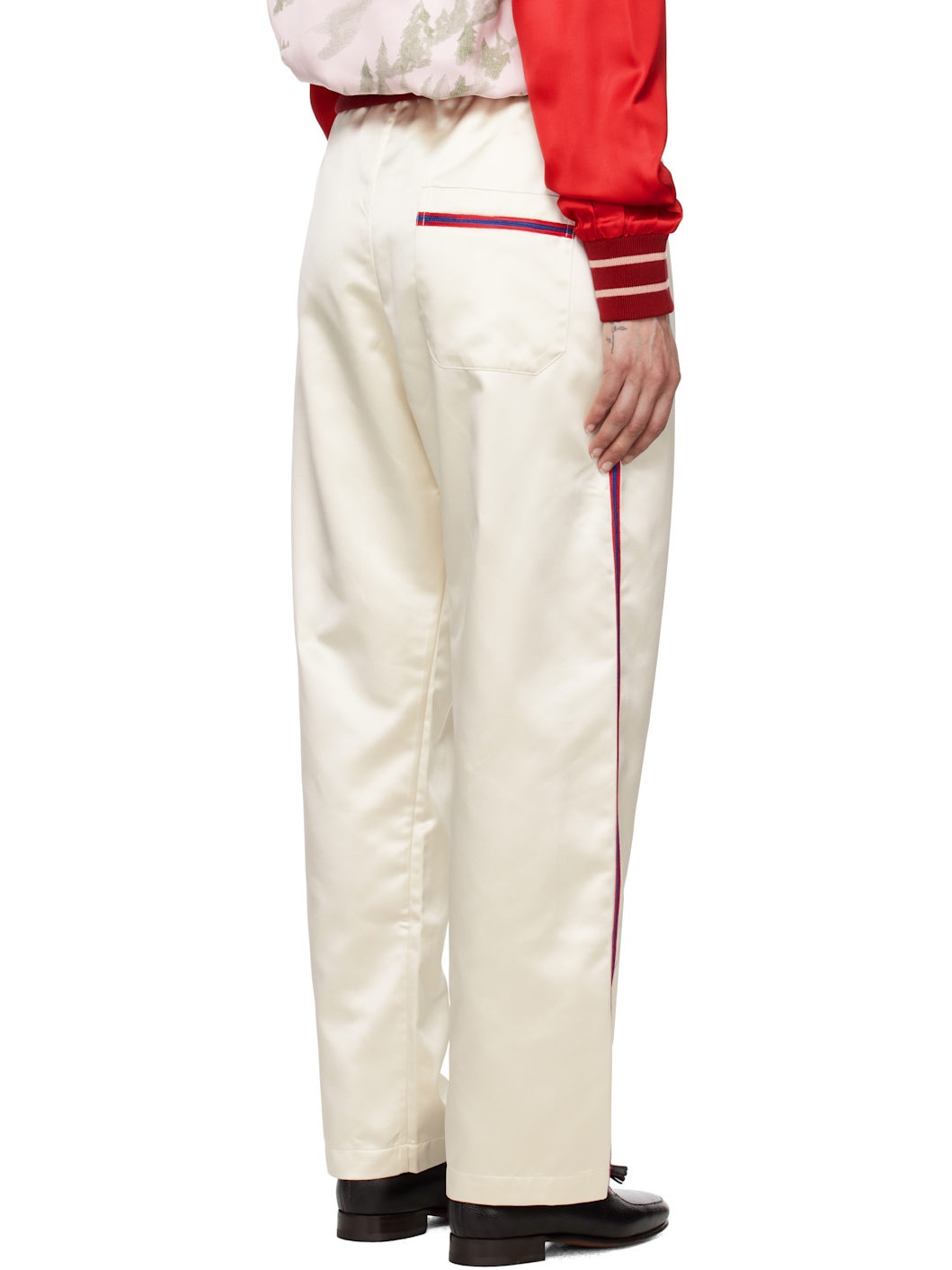 Off-White Redtail Pajama Trousers - 3