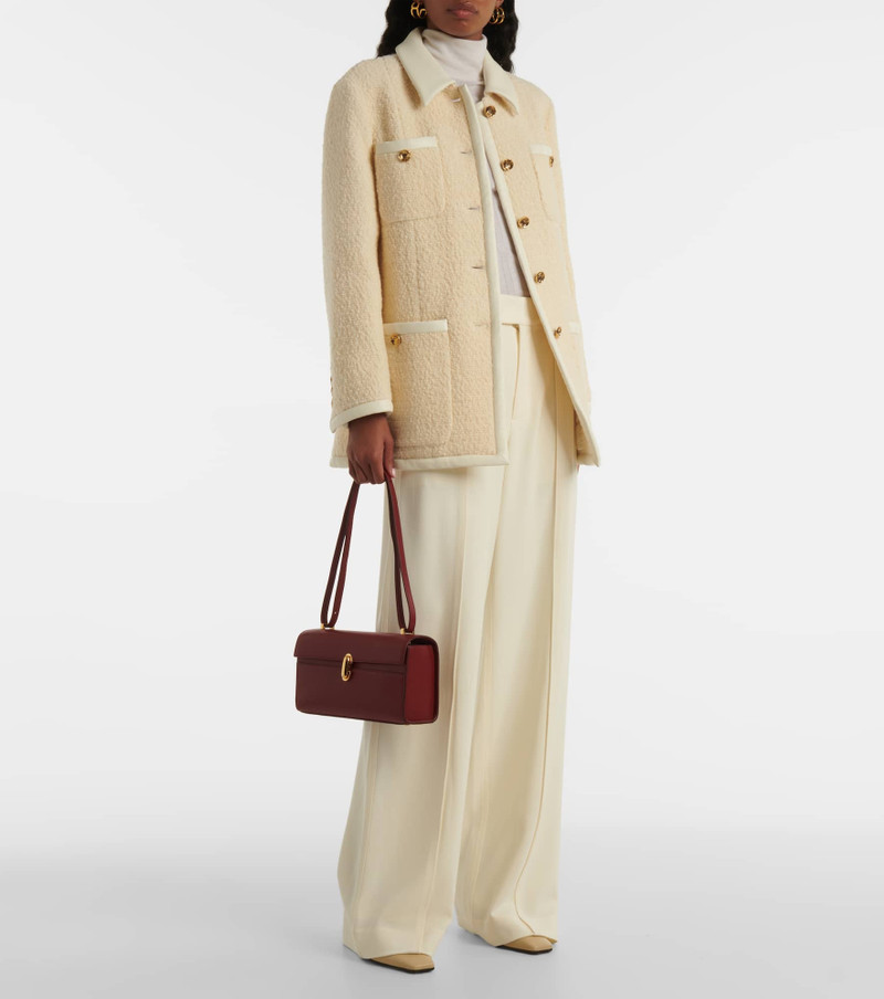 SAVETTE Symmetry 26 leather crossbody bag outlook