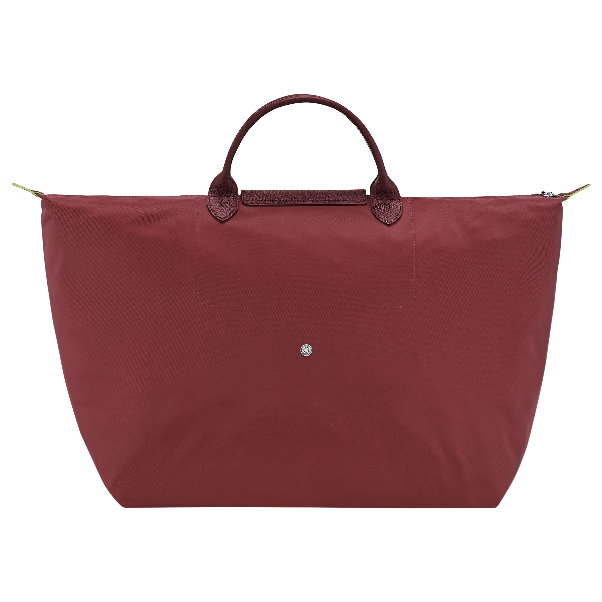 Le Pliage Green L Travel bag Pomegranate - Recycled canvas - 4
