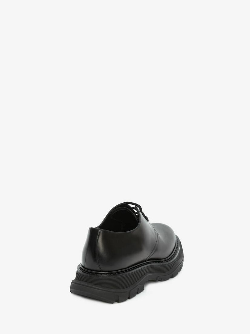 Alexander McQueen Tread Derby in Black outlook